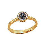 Каблучка жіноча срібна Каблучка зі срібла 925 проби Каблучка срібна з камінням, фото 2