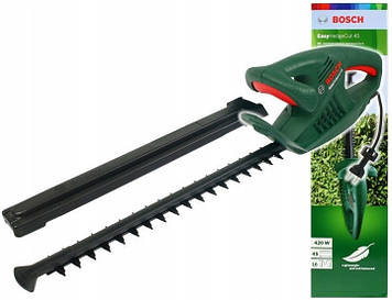 Електричний садовий кущоріз Bosch EasyHedgeCut 45 (0600847A05) : 420 Вт, шина 450 мм, 2,6 кг