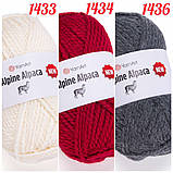 Альпін альпака нью1433 молочний, фото 5