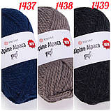 Альпін альпака нью 1450 бірюзовий, фото 8