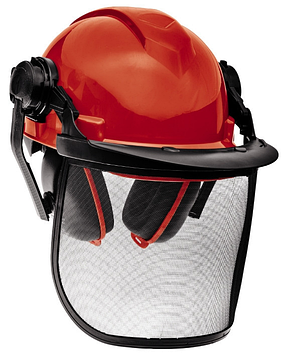 Якісний шолом захисний Einhell BG-SH 2 : для розміру голови 52 - 66 см, вага 840 г. 4500480