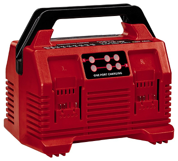Потужний зарядний пристрій для 4-х акумуляторів Einhell 2x2 Power X-Quattrocharger 4А