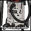 Вакуумний порохотяг 190 мБар/ 30л Einhell TC-VC 1930 SA Kit (2342230), фото 8