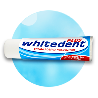 Крем для фіксації зубних протезів Whitedent PLUS 40 гр