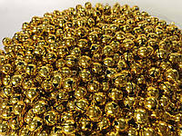 Бубенці 12 мм, 1000 шт,золотий