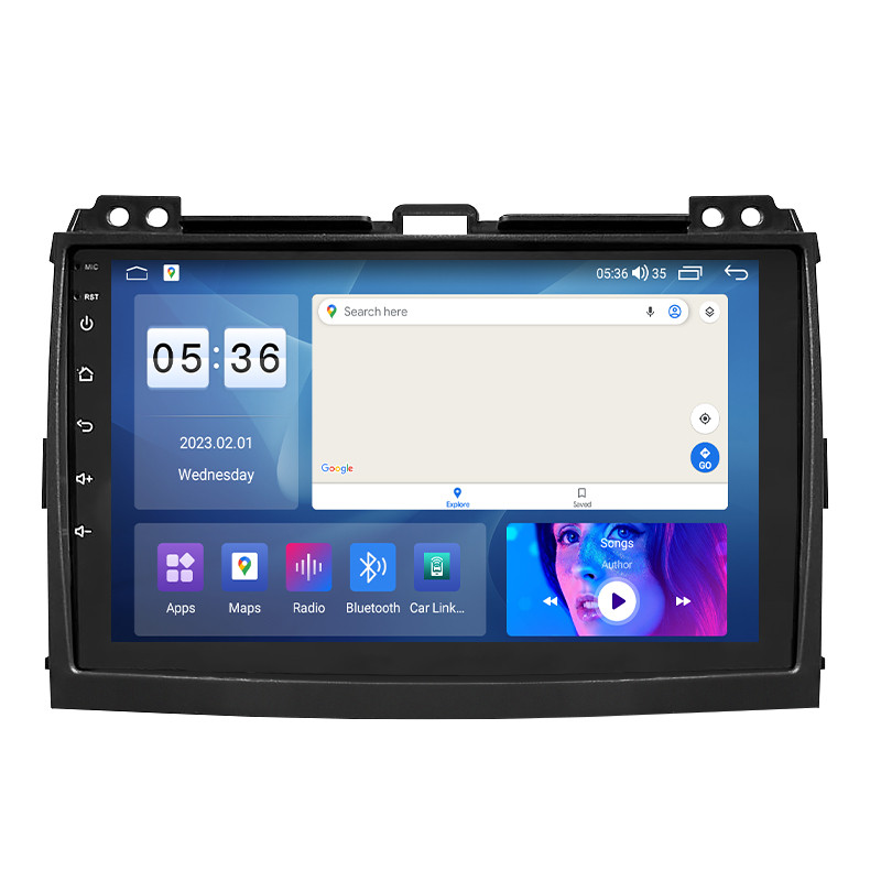 Штатна магнітола Toyota Land Cruiser Prado 120 Series 2002-2007 Element Prime 4/64 CarPlay 4G DS