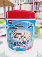 Пятновыводитель порошок для удаления пятен Spuma Di Sciampagna Pure White Oxy Active 600 гр