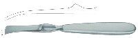 Распатор-элеватор периостальный, Ламботта, 210 мм, ширина 15 мм.