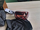 Гірськолижна маска Oakley Flight Deck M (XM) Matte White Лінза Prizm Garnet S2 + кейс, фото 3