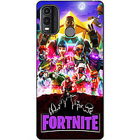 Силіконовий чохол бампер для Nokia G11 Plus з малюнком Fortnite Фортнайт