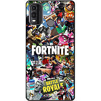 Силіконовий чохол бампер для Nokia G11 Plus з картинкою Fortnite Фортнайт