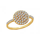 Каблучка жіноча срібна Каблучка зі срібла 925 проби Каблучка срібна з камінням, фото 2