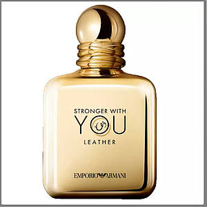 Armani Stronger With You Leather парфумована вода 100 ml. (Тестер Армані Стронгер Віз Ю Лезер)