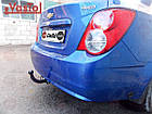 Фаркоп съемный на двух болтах - Chevrolet Sonic (T300) (2011-2016) Шевроле Сонік, фото 6