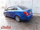 Фаркоп съемный на двух болтах - Chevrolet Sonic (T300) (2011-2016) Шевроле Сонік, фото 8