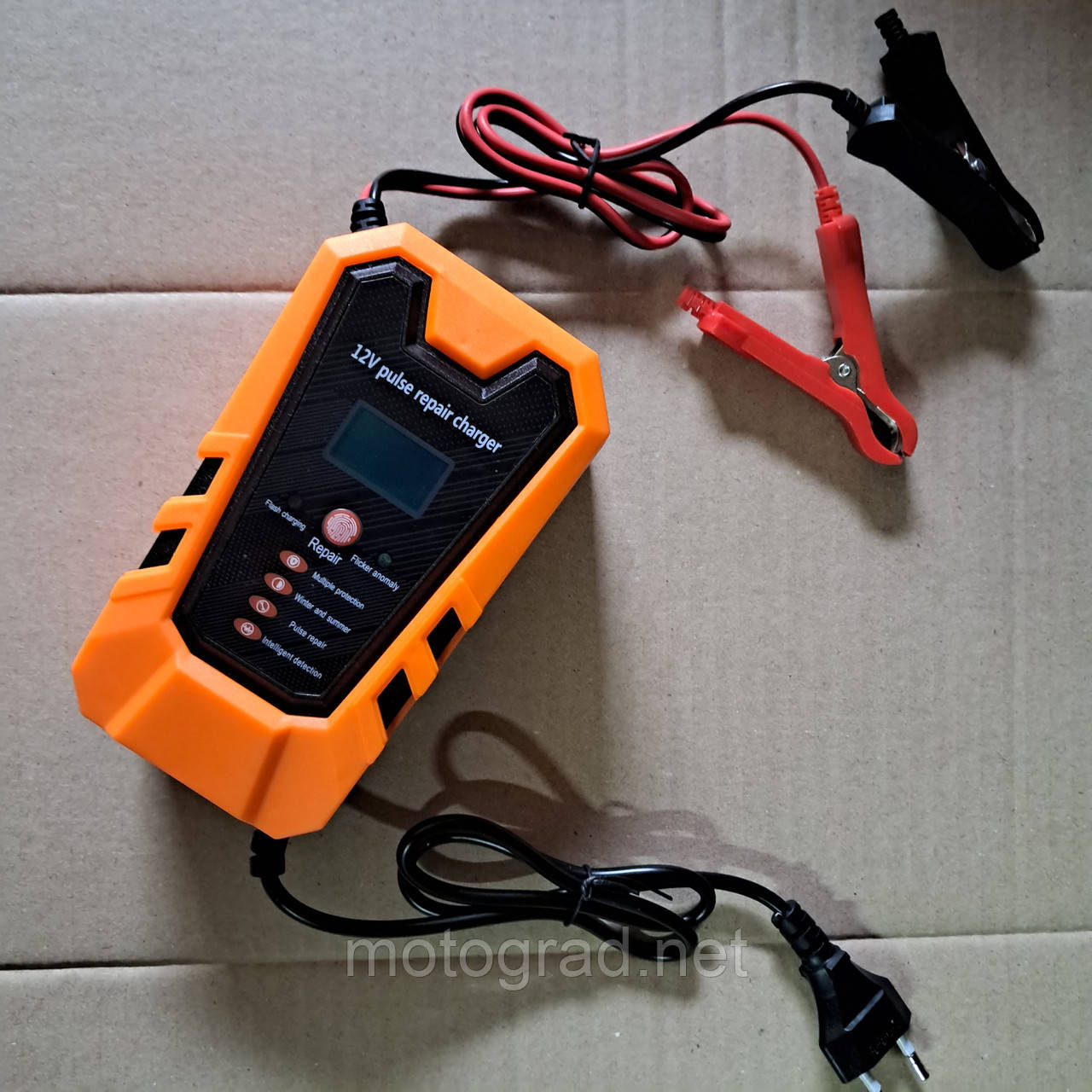 Зарядное устройство для Аккумуляторов 12 вольт подходит для акб 4-100Ah - фото 1 - id-p404277692