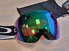 Гірськолижна маска Oakley Flight Deck M (XM) Matte Black Лінза Prizm Jade, фото 4