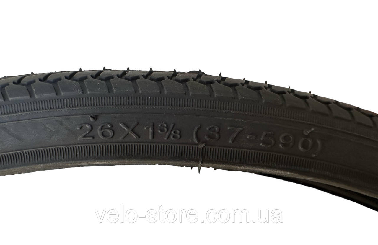 Покришка 26 1 3/8 (37-590) Deestone. Велосипедна шина 26 1 3/8 (37-590). Покришка для велосипеда