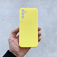 Чехол на Samsung Galaxy A24 Silicone Case желтый силиконовый / для Самсунг Гелекси А24