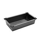 Кухонна мийка Kroner KRP Geburstet-6350HM 3,0/1,0 мм та змішувач Edelstahl Klassisch у наборі, фото 6