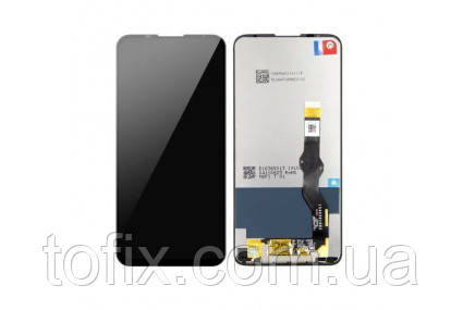 Дисплей Motorola Moto G8 Power модуль у зборі (екран та сенсор) оригінал, Чорний