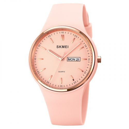 Наручний жіночий годинник Skmei 1747PK Pink