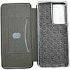 Чохол книжка Elegant book для Samsung Galaxy S21 Ultra / чорний, фото 6