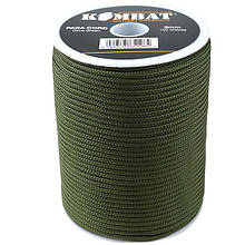 Паракорд 3мм.100 метрів КОМБАТ Paraсord Reel олива