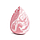 ZOLA Спонж супер м'який біло-рожевий зі скосом, фото 2