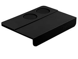 Килимок для темпера подвійний MHW-3bomber Чорний Silicone Pad