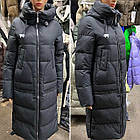 Жіночий пуховик Meajiateer р.42-50 зимові жіночі куртки пальто, фото 3