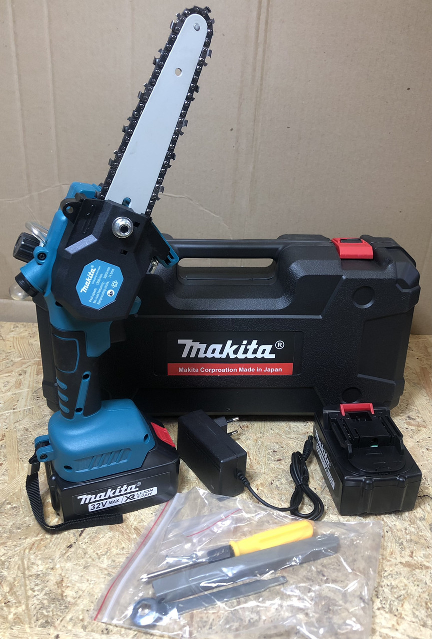 Пила Аккумуляторная со смазкой цепи Makita DUC155 32V 5Ah шина 15 см