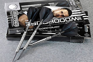 Дротики дартс із вольфраму Luke Woodhouse 90% Harrows Англія 21 і 23 грами, фото 4