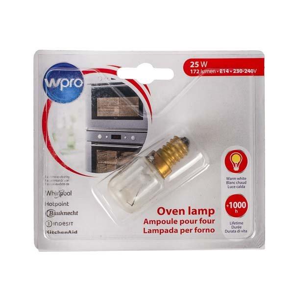 Лампа для духовки 25W 300°C Е14 Whirlpool 484000008842 (C00385585)