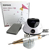 Фрезер для манікюру з насадками Nail Drill ZS-232 65 Вт 45000об/хв машинка для нігтів, шліфування лаку, makeup, фото 6