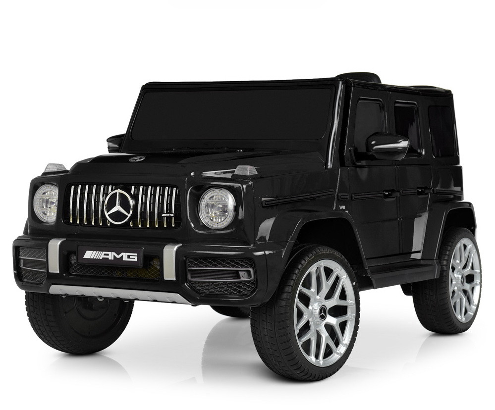 Дитячий електромобіль джип Mercedes AMG 4214, чорний фарбований