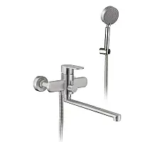 Змішувач для ванни з нерж. сталі SUS304 Zerix LEB-006 (EURO) (ZX4808)