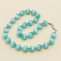 Буси Котяче Око М'ятний 14 мм 46 см