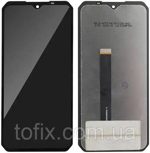 Дисплей Ulefone Armor 9/Armor 9E модуль у зборі (екран та сенсор) оригінал, Чорний