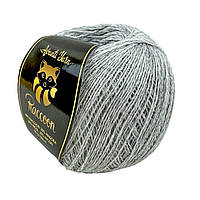 Avanti Yarn RACCOON (Аванті Ярн Ракун) № HS55 світло-сірий (Пряжа напіввовняна, нитки для в'язання)