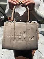Женская сумка Marc Jacobs Tote mini MJ Марк Джейкобс Большая сумка шопер на плечо легкая сумка из экокожи