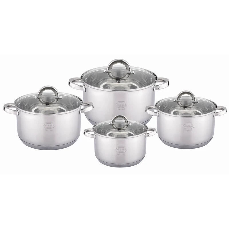 Набір каструль Vincent 8 предметів VC-3030, фото 1