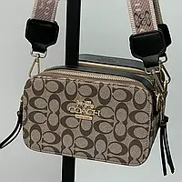 Сумка Coach Snapshot Grey 21 х 12.5 х 7 см