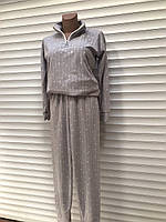 Женская мягкая зимняя пижама, пижама теплая женская флисовая, размер S/M, L, XL, 2XL, Mihran