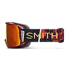 Гірськолижна маска Smith Grom Youth Sangria fortune Teller Лінза ChromaPop Everyday Red Mirror S2, фото 2