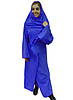 Плед зігрівальний із флісу з рукавами Snuggie (Снаги) синій, фото 3
