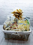 Подарунковий продуктовий кошик до Різдва Milano, фото 3