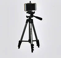 Штатив для зйомки Tripod 3110 PRO / Штатив для веб-камери / Штатив для горизонтальної зйомки Підставка під телефон тринога /