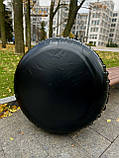 Тюбінг великий 120 см, надувні санки, ватрушка для дітей і дорослих, тюбінг для катання на гірці, фото 6
