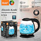 Електрочайник RAF R.7910 Чорний 1л, фото 6